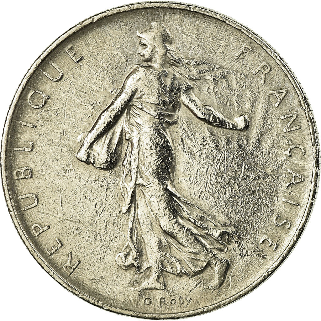 Coin, France, Semeuse, Franc, 1962, Paris, EF(40-45), Nickel, KM:925.1