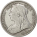 Gran Bretagna, Victoria, 1/2 Crown, 1898, MB, Argento, KM:782