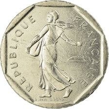 Moeda, França, Semeuse, 2 Francs, 1994, EF(40-45), Níquel, KM:942.1
