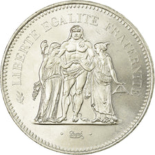 Monnaie, France, Hercule, 50 Francs, 1976, Paris, SUP, Argent, Gadoury:882