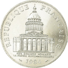 Munten, Frankrijk, Panthéon, 100 Francs, 1984, Paris, PR, Zilver, KM:951.1