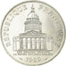 Moneda, Francia, Panthéon, 100 Francs, 1989, Paris, MBC, Plata, KM:951.1