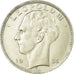 Moeda, Bélgica, 20 Francs, 20 Frank, 1935, AU(50-53), Prata, KM:105