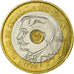Coin, France, Pierre de Coubertin, 20 Francs, 1994, EF(40-45), Tri-Metallic