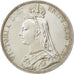 Monnaie, Grande-Bretagne, Victoria, Crown, 1890, SUP, Argent, KM:765