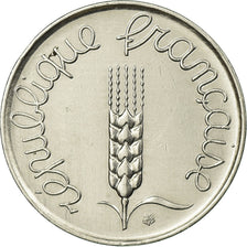 Moeda, França, Épi, 5 Centimes, 1961, Paris, EF(40-45), Aço Inoxidável