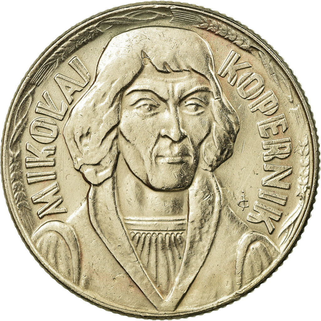 Coin, Poland, 10 Zlotych, 1959, Warsaw, AU(55-58), Copper-nickel, KM:51
