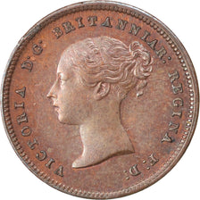 GREAT BRITAIN, 1/2 Farthing, 1844, KM #738, MS(63), Copper, 2.36