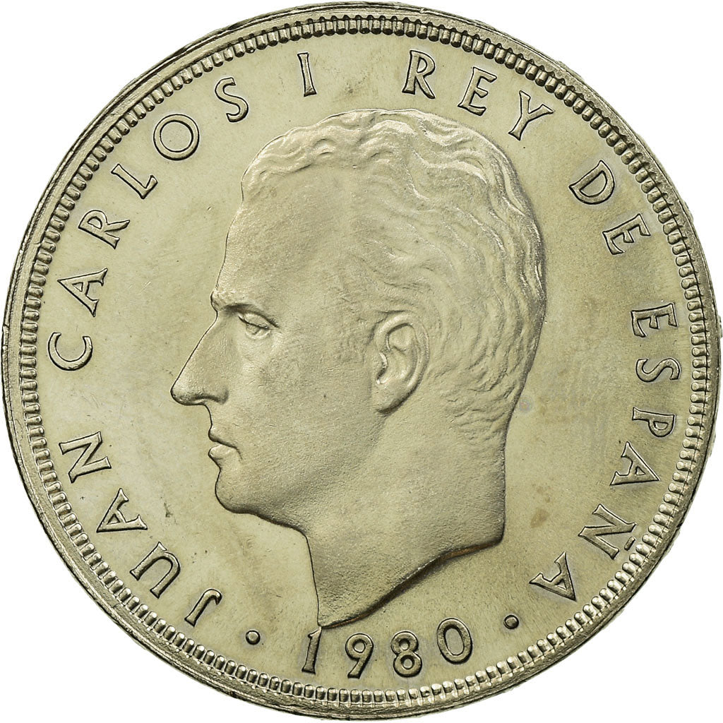 Moneda, España, Juan Carlos I, 100 Pesetas, 1980, Madrid, MBC+, Cobre -