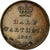 Coin, Great Britain, Victoria, 1/2 Farthing, 1843, AU(55-58), Copper, KM:738