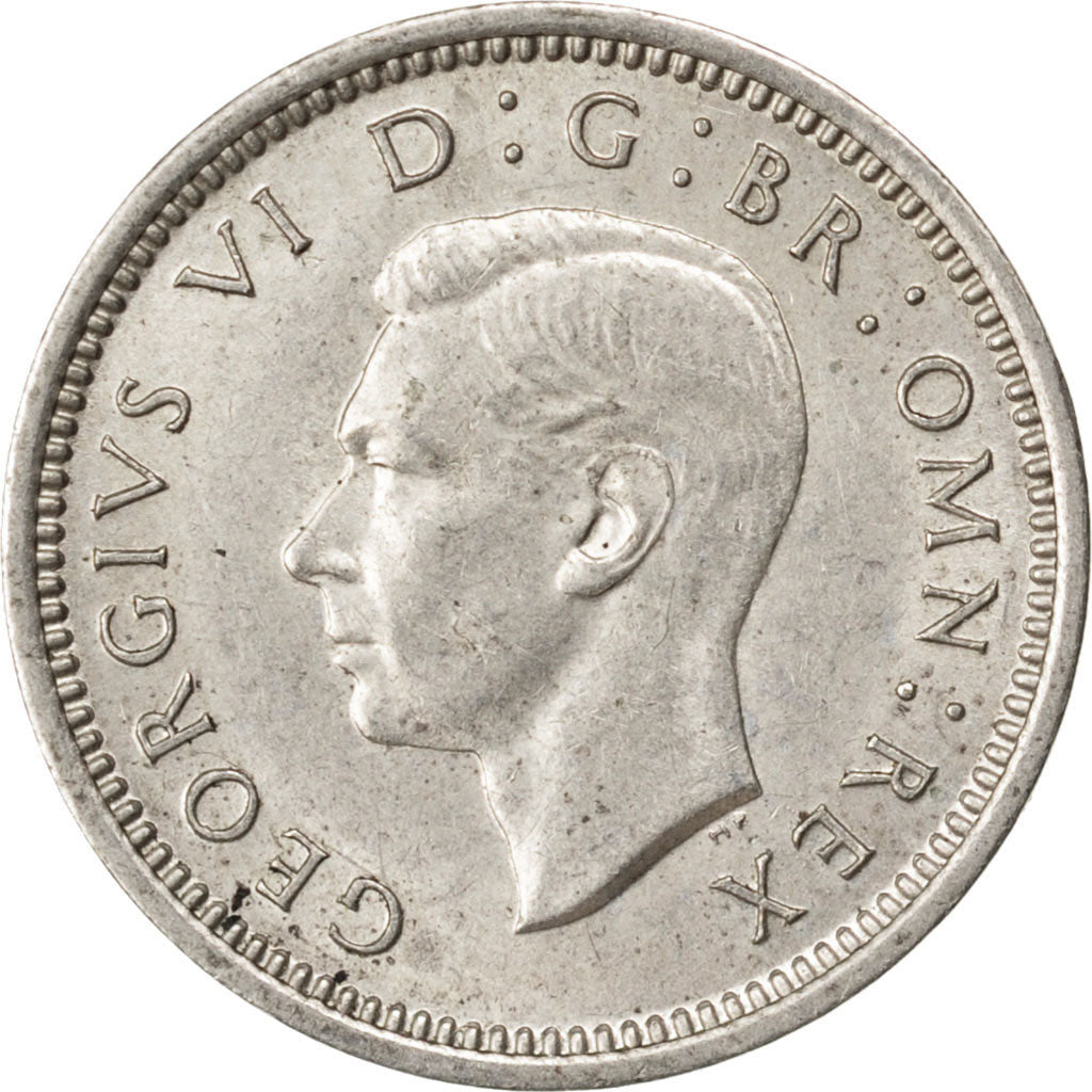 GREAT BRITAIN, 3 Pence, 1937, KM #848, MS(63), Silver, 16, 1.41
