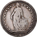 Coin, Switzerland, Franc, 1887, Bern, VF(20-25), Silver, KM:24