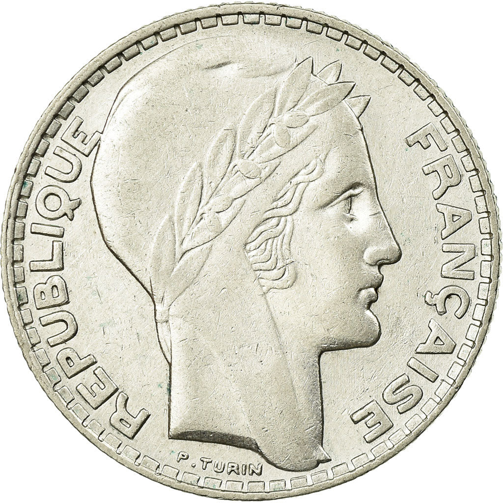 Coin, France, Turin, 10 Francs, 1929, Paris, EF(40-45), Silver, KM:878