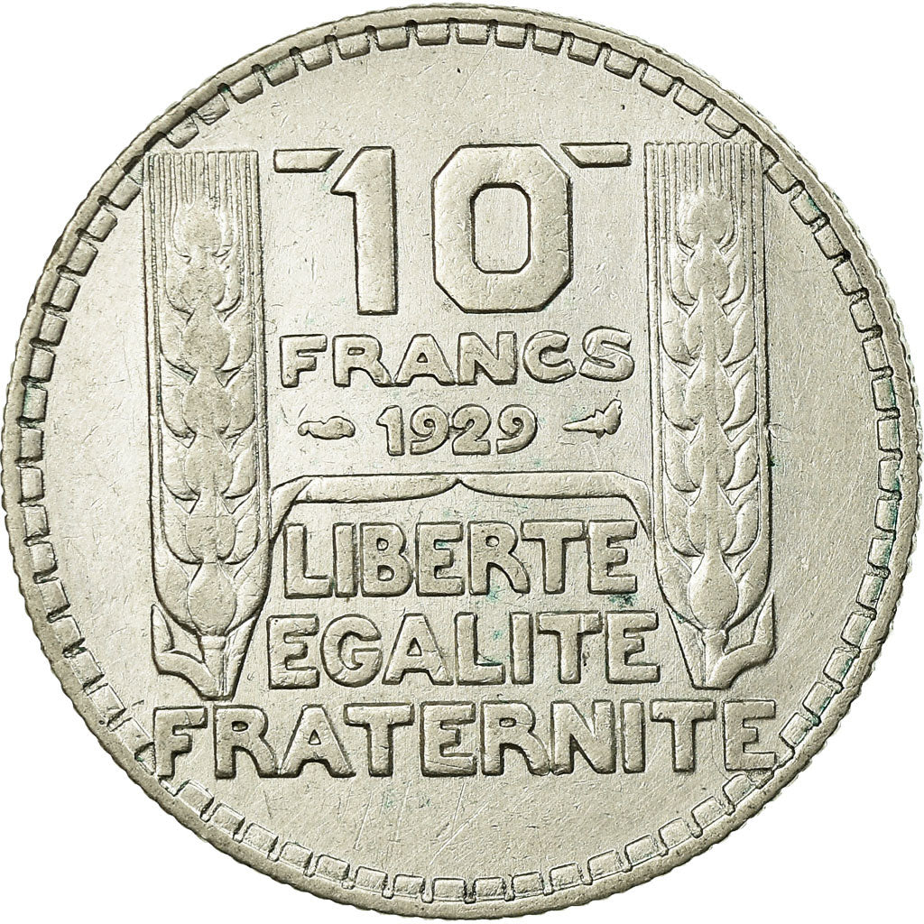 Coin, France, Turin, 10 Francs, 1929, Paris, EF(40-45), Silver, KM:878