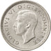 GREAT BRITAIN, 3 Pence, 1941, KM #848, AU(55-58), Silver, 16, 1.40