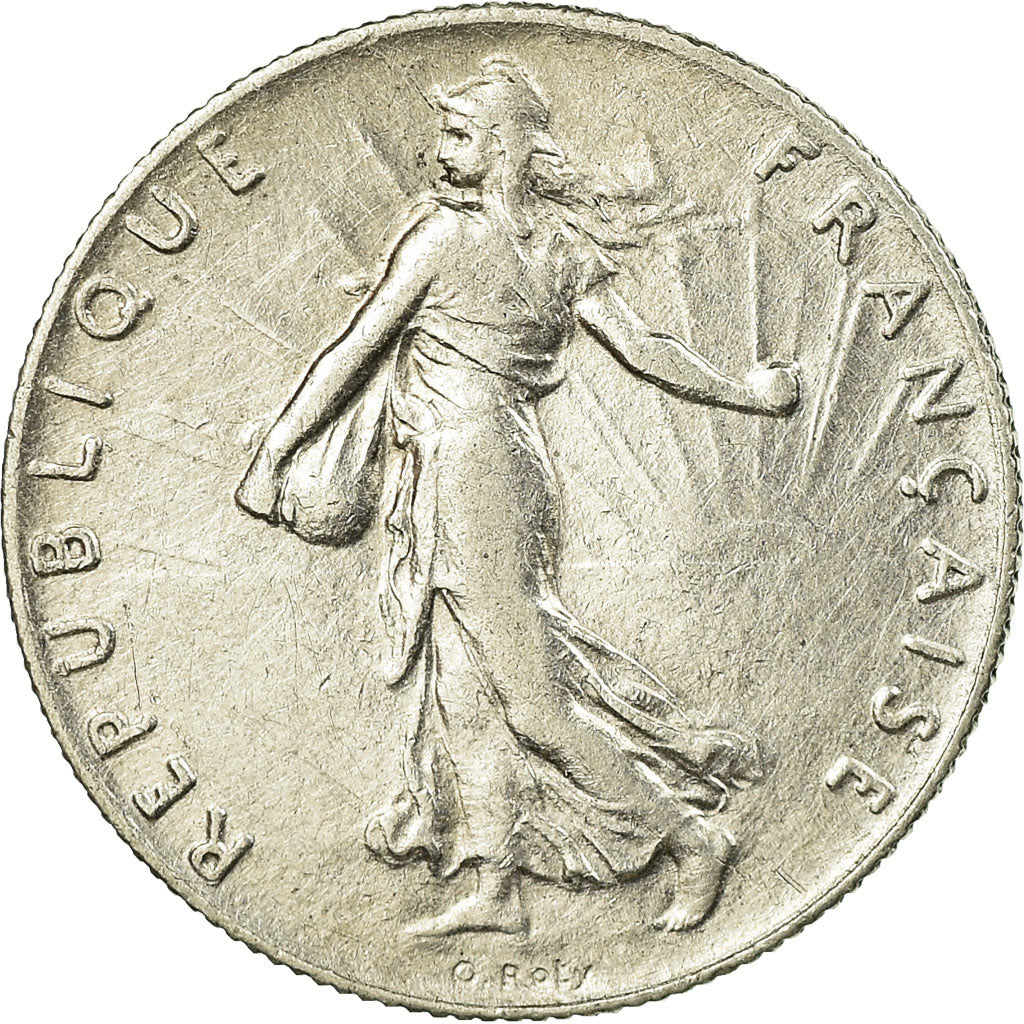 Monnaie, France, Semeuse, 50 Centimes, 1912, Paris, SUP, Argent, Gadoury:420