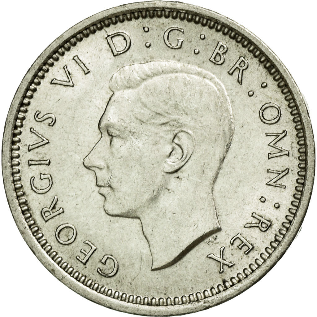 Coin, Great Britain, George VI, 3 Pence, 1941, AU(55-58), Silver, KM:848