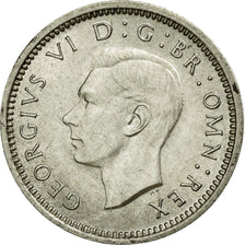 Monnaie, Grande-Bretagne, George VI, 3 Pence, 1941, SPL, Argent, KM:848