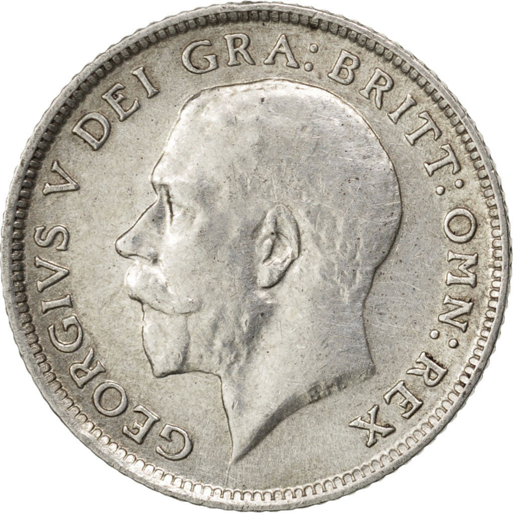 Grande Bretagne, Georges V, 6 Pence