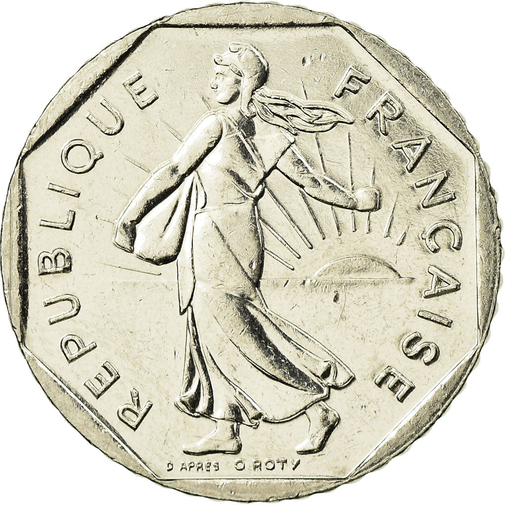 Moneta, Francia, Semeuse, 2 Francs, 1998, SPL-, Nichel, KM:942.1, Gadoury:547