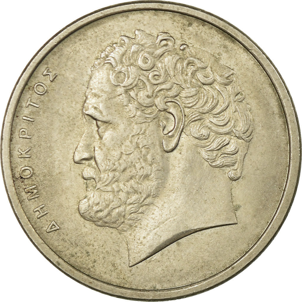 Coin, Greece, 10 Drachmai, 1976, VF(30-35), Copper-nickel, KM:119