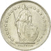 Coin, Switzerland, 1/2 Franc, 1955, Bern, AU(55-58), Silver, KM:23