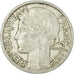 Moneda, Francia, Morlon, 2 Francs, 1947, Beaumont - Le Roger, BC+, Aluminio
