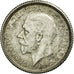 Coin, Great Britain, George V, 6 Pence, 1926, AU(55-58), Silver, KM:815a.2