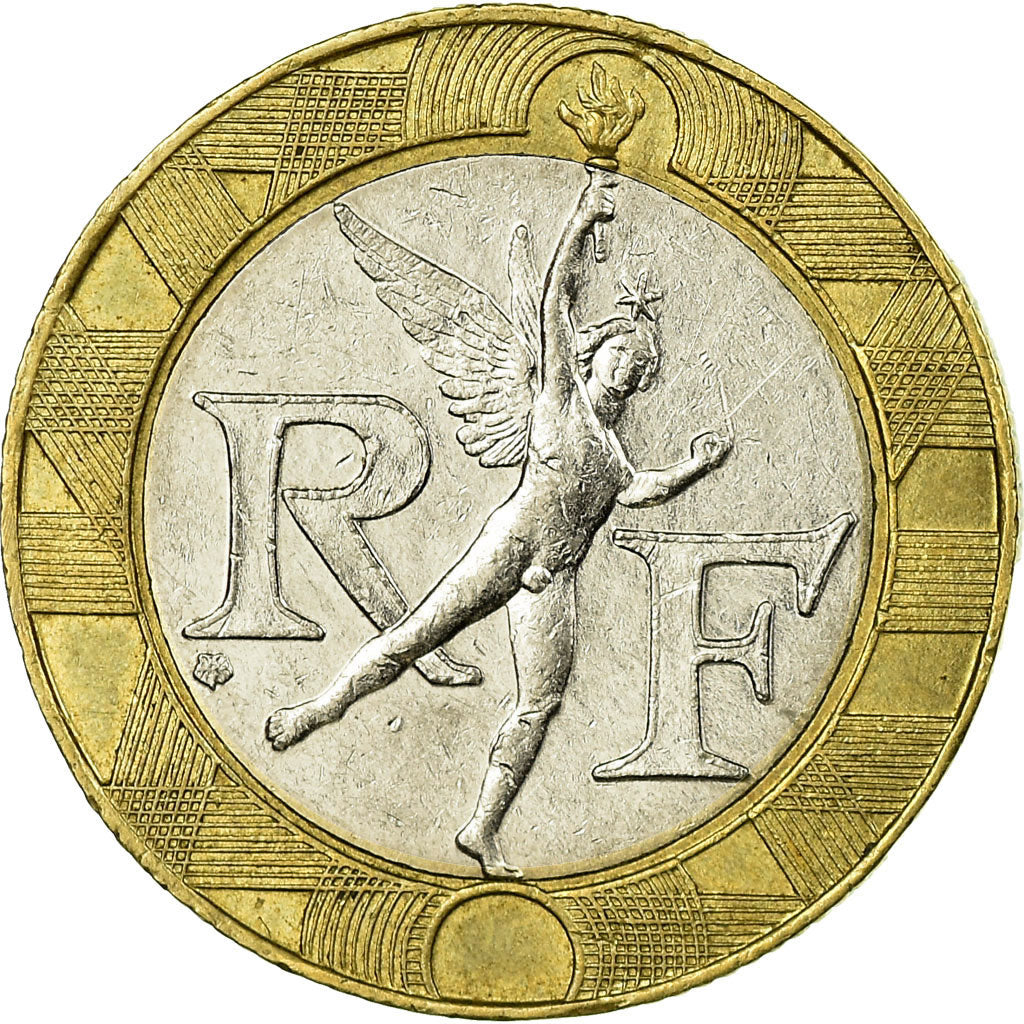 Coin, France, Génie, 10 Francs, 2000, EF(40-45), Aluminum-Bronze, KM:964.2