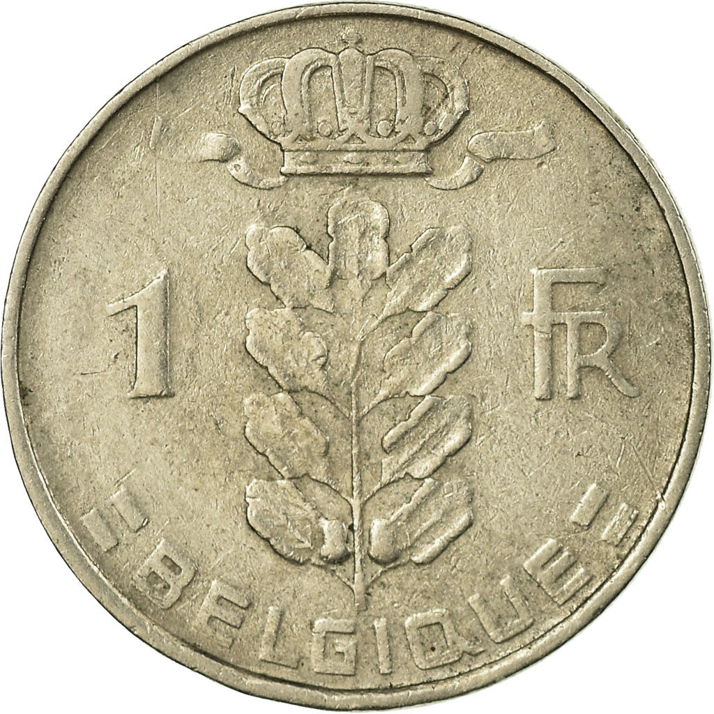 Coin, Belgium, Franc, 1952, VF(30-35), Copper-nickel, KM:142.1