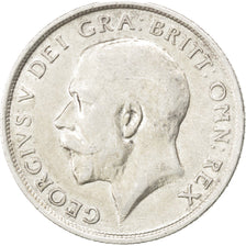 GREAT BRITAIN, Shilling, 1915, KM #816, EF(40-45), Silver, 23.5, 5.62