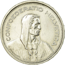 Coin, Switzerland, 5 Francs, 1967, Bern, AU(55-58), Silver, KM:40