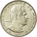 Coin, Monaco, Rainier III, Franc, 1966, EF(40-45), Nickel, KM:140