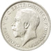 GREAT BRITAIN, Florin, Two Shillings, 1915, KM #817, AU(55-58), Silver, 28.3,...