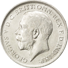 Coin, Great Britain, George V, Florin, Two Shillings, 1914, AU(55-58), Silver