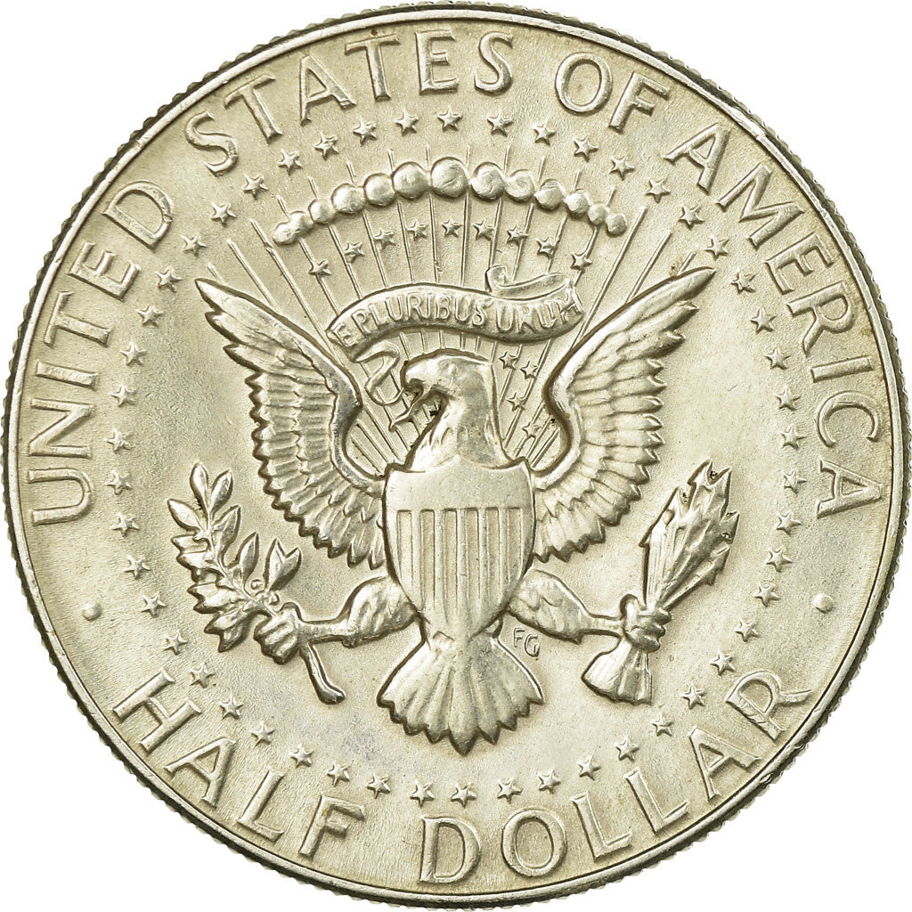 Coin, United States, Kennedy Half Dollar, Half Dollar, 1969, U.S. Mint, Denver