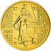 France, 50 Euro Cent, 2002, MS(65-70), Brass, Gadoury:6., KM:1287