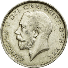 Coin, Great Britain, George V, 1/2 Crown, 1914, AU(50-53), Silver, KM:818.1