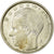 Moneta, Belgia, Franc, 1989, VF(30-35), Nikiel platerowany żelazem, KM:171