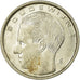 Moneda, Bélgica, Franc, 1989, BC+, Níquel chapado en hierro, KM:171