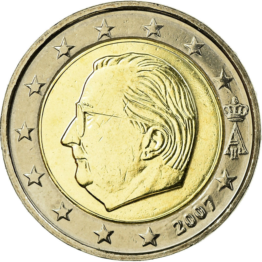 Belgium, 2 Euro, 2007, MS(65-70), Bi-Metallic, KM:246