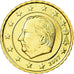 Belgium, 10 Euro Cent, 2007, MS(65-70), Brass, KM:242