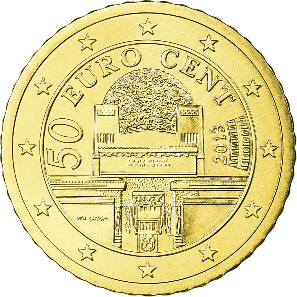 Austria, 50 Euro Cent, 2013, FDC, Ottone, KM:3141