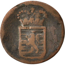LUXEMBOURG, 1/2 Liard, 1789, Brussels, KM #10, VF(20-25), Copper, 1.52