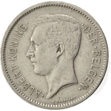 BELGIUM, 5 Francs, 5 Frank, 1930, KM #97.1, EF(40-45), Nickel, 31, 13.45