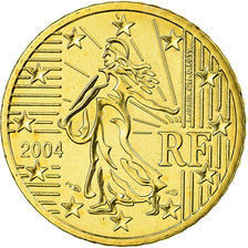 France, 50 Euro Cent, 2004, FDC, Laiton, Gadoury:6., KM:1287