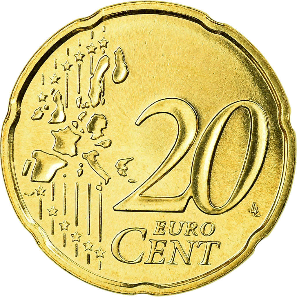 Francia, 20 Euro Cent, 2004, FDC, Ottone, Gadoury:5., KM:1286
