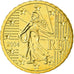Frankreich, 10 Euro Cent, 2004, STGL, Messing, Gadoury:4a, KM:1285