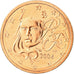 Francja, 2 Euro Cent, 2004, Paris, MS(65-70), Miedź platerowana stalą