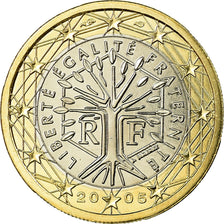 France, Euro, 2005, MS(65-70), Bi-Metallic, Gadoury:7, KM:1288